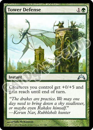 137 / 249 Tower Defense non comune (EN) -NEAR MINT-