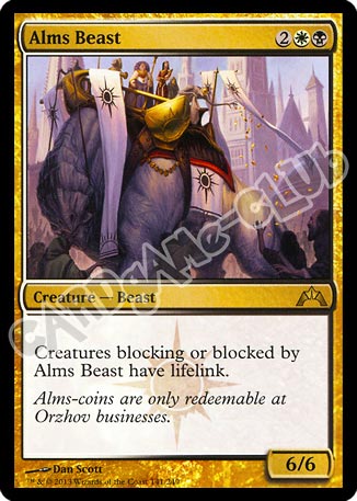 141 / 249 Alms Beast rara (EN) -NEAR MINT-