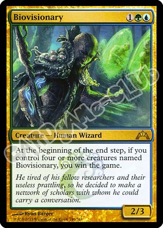 146 / 249 Biovisionary rara (EN) -NEAR MINT-