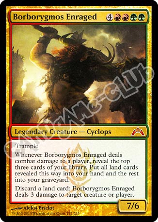 147 / 249 Borborygmos Enraged rara mitica (EN) -NEAR MINT-