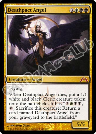 153 / 249 Deathpact Angel rara mitica (EN) -NEAR MINT-