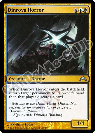 155 / 249 Dinrova Horror non comune (EN) -NEAR MINT-