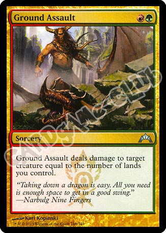 168 / 249 Ground Assault non comune (EN) -NEAR MINT-