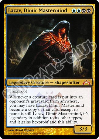 174 / 249 Lazav, Dimir Mastermind rara mitica (EN) -NEAR MINT-