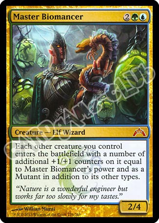 176 / 249 Master Biomancer rara mitica (EN) -NEAR MINT-