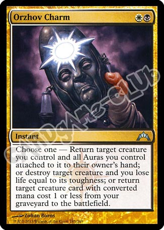 185 / 249 Orzhov Charm non comune (EN) -NEAR MINT-