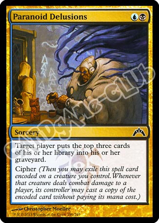 186 / 249 Paranoid Delusions comune (EN) -NEAR MINT-