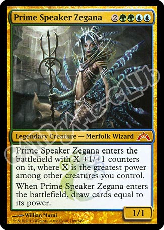 188 / 249 Prime Speaker Zegana rara mitica (EN) -NEAR MINT-