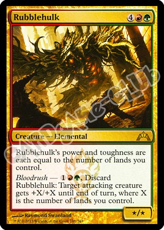 191 / 249 Rubblehulk rara (EN) -NEAR MINT-