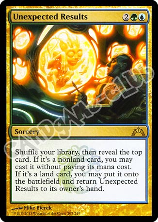 203 / 249 Unexpected Results rara (EN) -NEAR MINT-