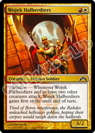 208 / 249 Wojek Halberdiers comune (EN) -NEAR MINT-