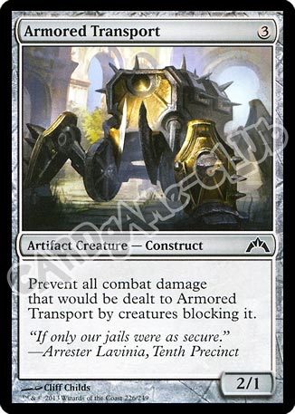 226 / 249 Armored Transport comune (EN) -NEAR MINT-