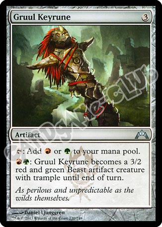 230 / 249 Gruul Keyrune non comune (EN) -NEAR MINT-