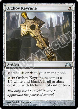 233 / 249 Orzhov Keyrune non comune (EN) -NEAR MINT-