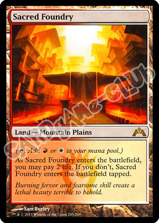 245 / 249 Sacred Foundry rara (EN) -NEAR MINT-