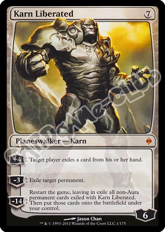 001 / 175 Karn Liberated rara mitica (EN) -NEAR MINT-