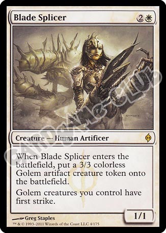 004 / 175 Blade Splicer rara (EN) -NEAR MINT-