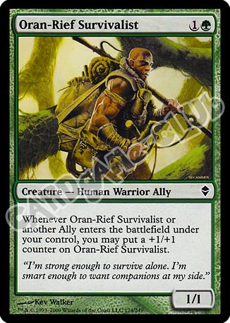 174 / 249 Oran-Rief Survivalist comune (EN) -NEAR MINT-