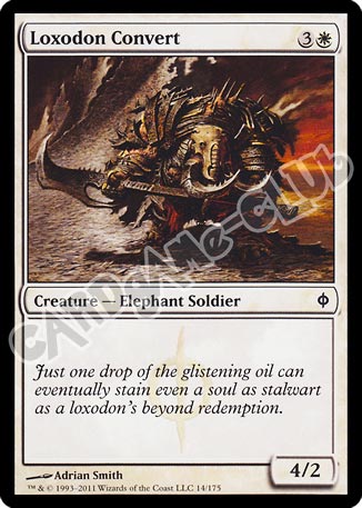 014 / 175 Loxodon Convert comune (EN) -NEAR MINT-