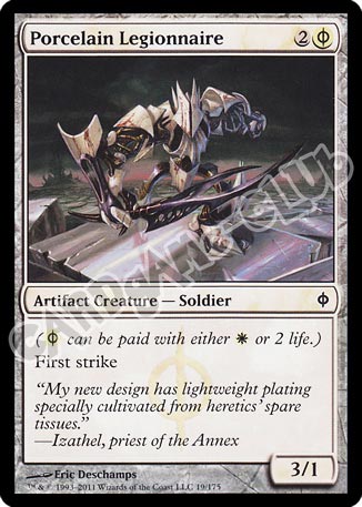 019 / 175 Porcelain Legionnaire comune (EN) -NEAR MINT-