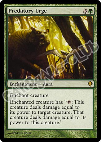 175 / 249 Predatory Urge rara (EN) -NEAR MINT-