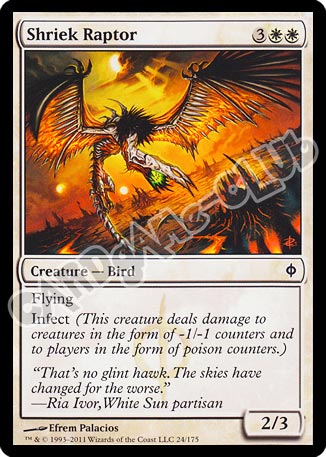 024 / 175 Shriek Raptor comune (EN) -NEAR MINT-