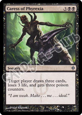 053 / 175 Caress of Phyrexia non comune (EN) -NEAR MINT-
