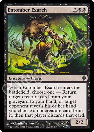 059 / 175 Entomber Exarch non comune (EN) -NEAR MINT-