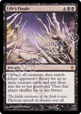 065 / 175 Life's Finale rara (EN) -NEAR MINT-