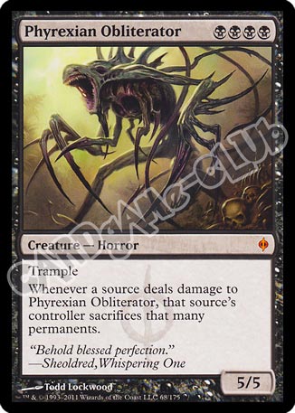 068 / 175 Phyrexian Obliterator rara mitica (EN) -NEAR MINT-