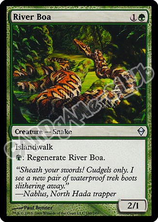 180 / 249 River Boa non comune (EN) -NEAR MINT-