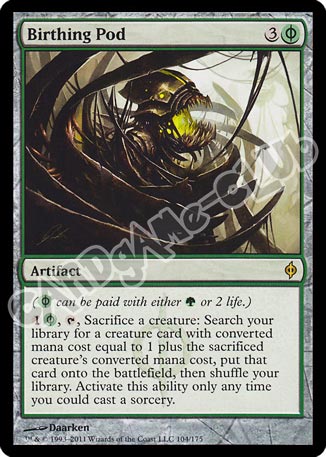 104 / 175 Birthing Pod rara (EN) -NEAR MINT-