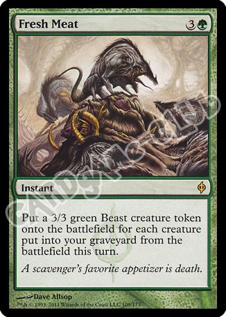 109 / 175 Fresh Meat rara (EN) -NEAR MINT-