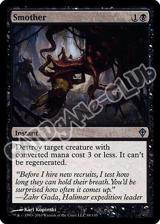 068 / 145 Smother non comune (EN) -NEAR MINT-