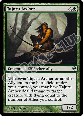 185 / 249 Tajuru Archer non comune (EN) -NEAR MINT-