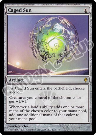 132 / 175 Caged Sun rara (EN) -NEAR MINT-