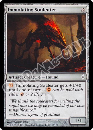 139 / 175 Immolating Souleater comune (EN) -NEAR MINT-