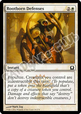 019 / 274 Rootborn Defenses comune (EN) -NEAR MINT-