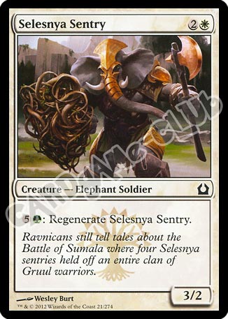 021 / 274 Selesnya Sentry comune (EN) -NEAR MINT-