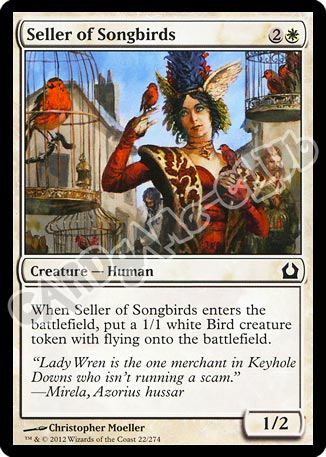 022 / 274 Seller of Songbirds comune (EN) -NEAR MINT-