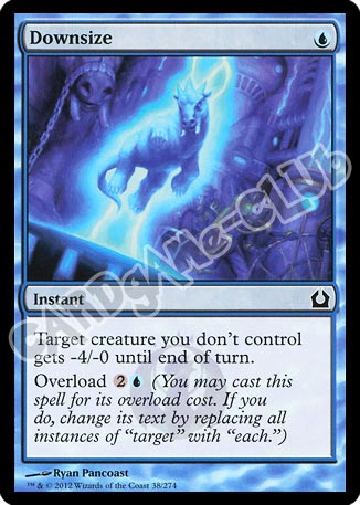 038 / 274 Downsize comune (EN) -NEAR MINT-