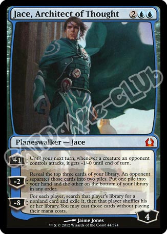 044 / 274 Jace, Architect of Thought rara mitica (EN) -NEAR MINT-