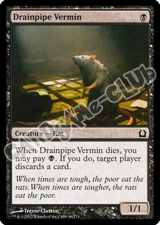 066 / 274 Drainpipe Vermin comune (EN) -NEAR MINT-