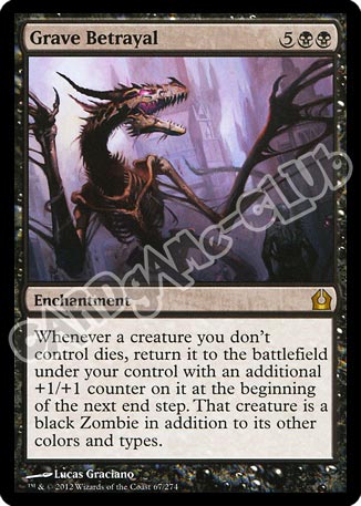 067 / 274 Grave Betrayal rara (EN) -NEAR MINT-