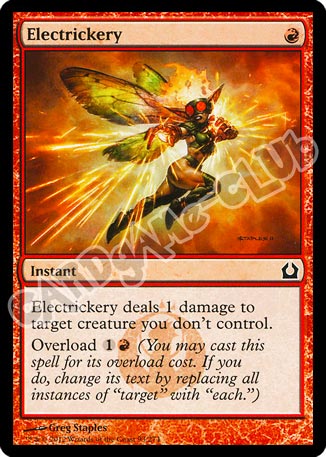 093 / 274 Electrickery comune (EN) -NEAR MINT-