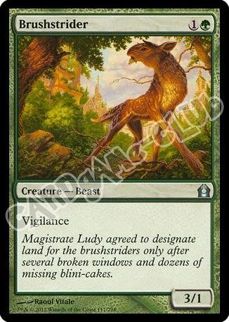 117 / 274 Brushstrider non comune (EN) -NEAR MINT-