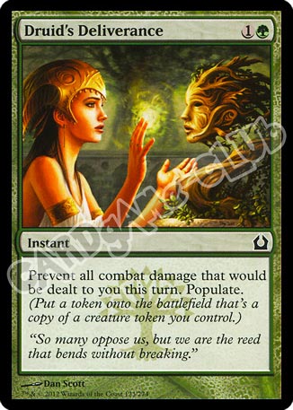 123 / 274 Druid's Deliverance comune (EN) -NEAR MINT-