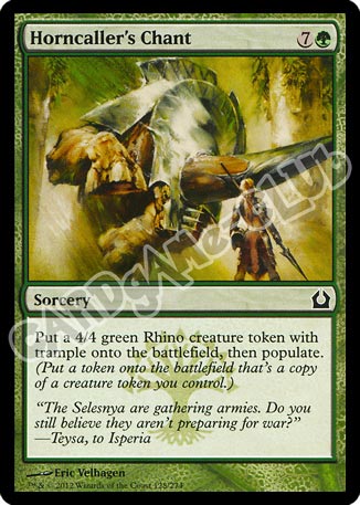 128 / 274 Horncaller's Chant comune (EN) -NEAR MINT-