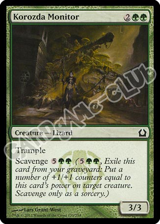 129 / 274 Korozda Monitor comune (EN) -NEAR MINT-