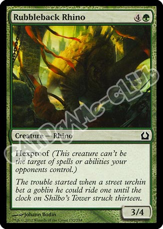 132 / 274 Rubbleback Rhino comune (EN) -NEAR MINT-